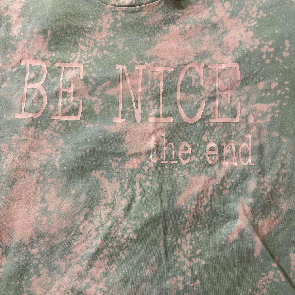 Be Nice The End Tshirt